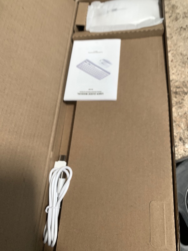 Photo 1 of 5 in1 Wireless Keyboard and Mouse Combo Rechargeable Bluetooth Keyboard & Mouse Compatible with Apple MacBook iMac iPad and Windows Android
