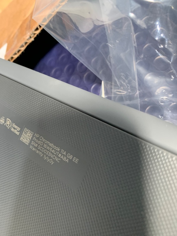 Photo 1 of HP Chromebook 11A G8 Education Edition AMD A4-9120C 4GB DDR4-1866 SDRAM, 32GB eMMC 11.6-inch WLED HD Webcam Chrome OS (Renewed)