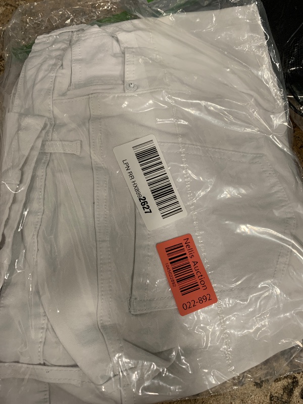 Photo 1 of & Company Womens Hyper Ultra Stretch Comfy Boot Cut Leg Flare Work Casual Pants P44879BL White L