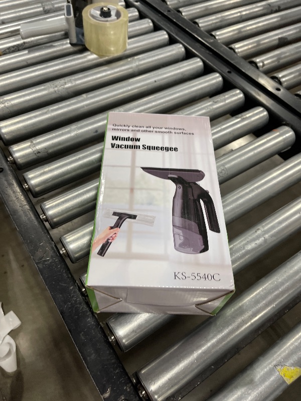Photo 1 of ?Window Vacuum Squeegee Cordless, Window Vac with Detachable Water Tank and Strong Suction, Electric Window Cleaning Tool for Shower Wall, Glass, Mirror, Countertop, Tiles, Car Windshield