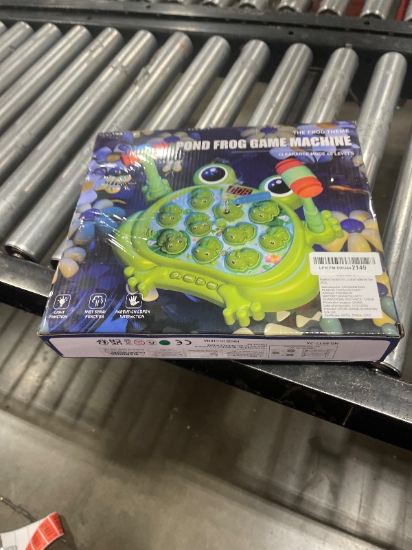 Photo 1 of HopeRock Toys for 2 3 4 5 Year Old Boy,Toddler Toys Age 2-4, Whack A Frog Game,with 5 Modes,45 Levels,9 Music Spray and Light-up, Baby Toy Gifts for Early Learning, Birthday Gift for Toddler Boy Toys