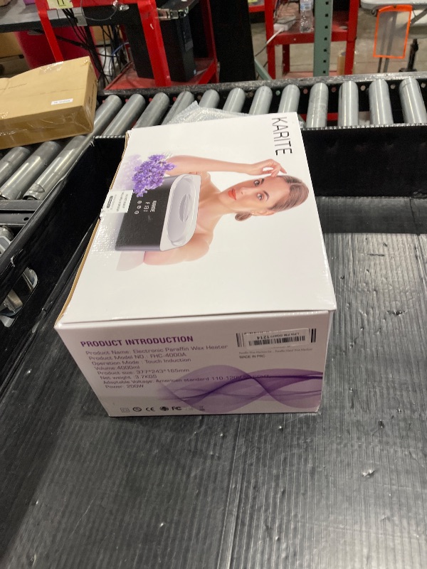 Photo 1 of Paraffin Wax Machine for Hand and Feet - Karite Paraffin Wax Bath 4000ml Paraffin Wax Warmer Moisturizing Kit Auto-time and Keep Warm Paraffin Hand Wax Machine