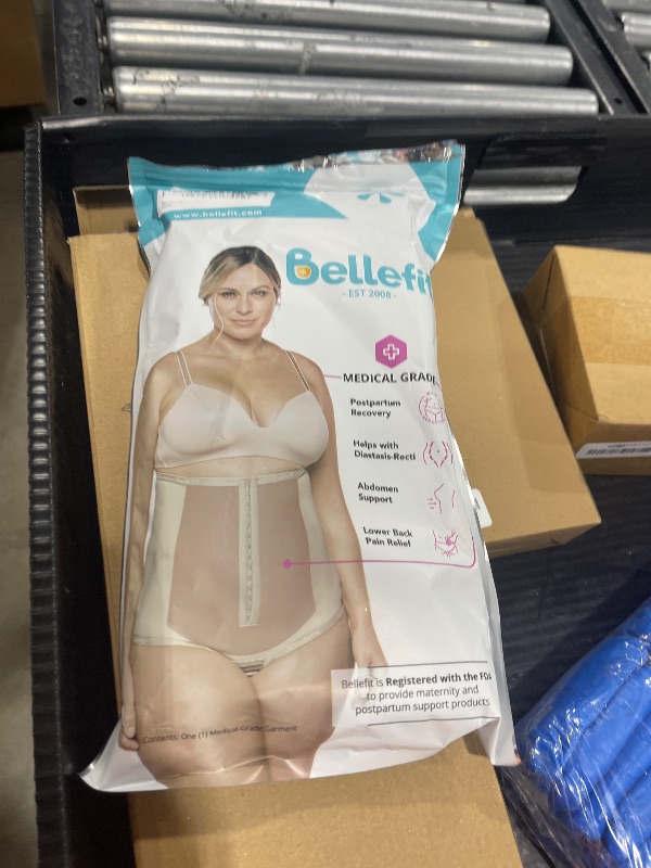 Photo 1 of Bellefit Postpartum Girdle Corset, C-Section Recovery Garment, Postpartum Essentials Beige