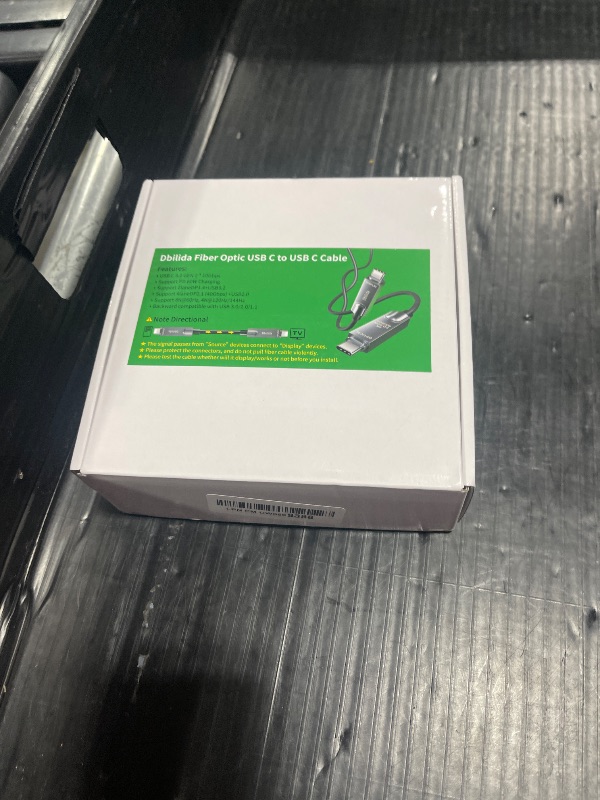 Photo 1 of Fiber Optic USB C Cable 50 FT, 10Gbps USB 3.2 Gen 2 Cable 8K@60Hz, 4K@144Hz, USB 3.1 Gen 2 Cable for Microsoft Azure/Logitech Brio 4K Webcam USB C Cable/Aver/Vaddio Webcam, Intel RealSense