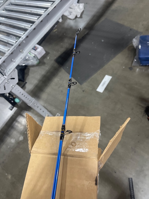 Photo 1 of Fiblink Saltwater Graphite Jig Jigging Casting Fishing Rod Deep Sea Jig Cast Pole (6-Feet, Medium Heavy, 50-80lbs)