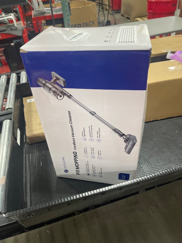 Photo 1 of Proscenic Vacuum Cleaners,P11 Mopping Wet Dry Cordless Vacuum and Mop Combo All in one,High Suction Lightweight Stick Vacuum with LED Display,Long Runtime Ease of use Vacuum for Pet Hair(Grey)