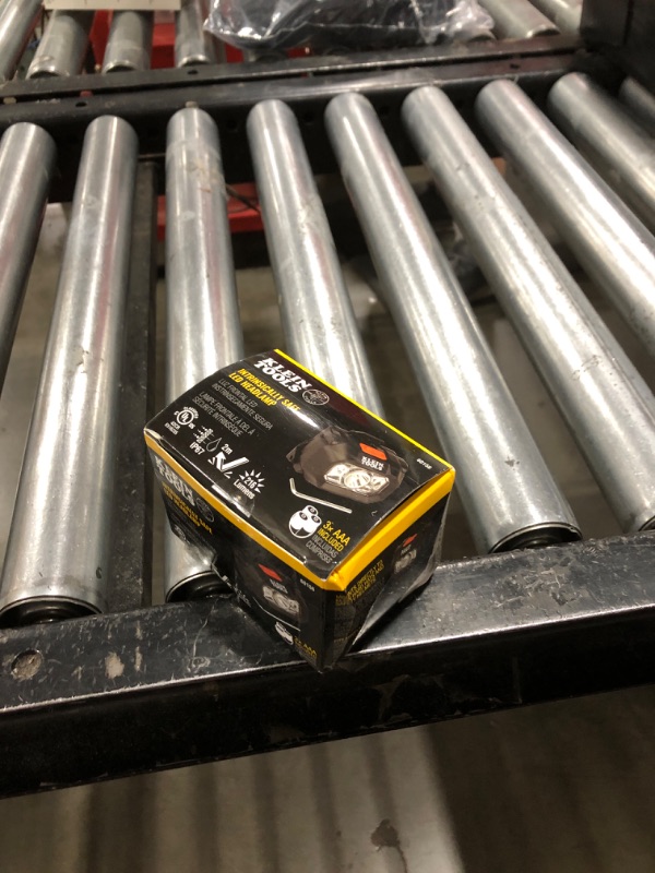 Photo 1 of Klein Tools 60156 Intrinsically Safe LED IP67 Headlamp for Hazardous Areas, Mounts to Klein Hard Hats and Safety Helmets