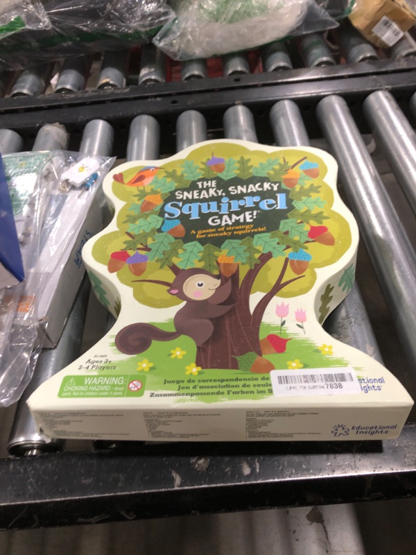 Photo 1 of Educational Insights The Sneaky, Snacky Squirrel Game - Cute Preschool Board Games for Kids, Toddler Fine Motor Skills, Color Matching Kids Games and Fun Gifts for Girls & Boys Ages 3+