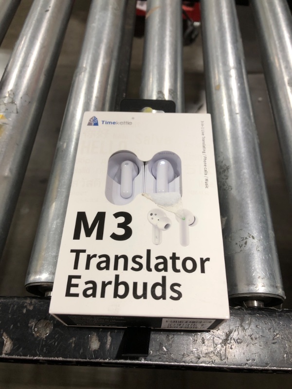 Photo 1 of Timekettle M3 Language Translator Earbuds, Two-Way Translator Device with APP for 40 Languages and 13 Offline Translation Packs, Fast Reaction with Revolutionary Al Semantic Tech (Offline Version)