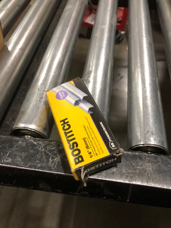 Photo 1 of Bostitch Office B8 PowerCrown 0.25 Inch Staples, Pack of 5,000 Staples (STCRP21151/4), Silver