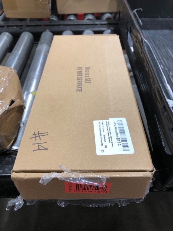 Photo 1 of Probrico 15 Pack| Black Cabinet Handles 12-3/5 Inch(320mm) Hole Centers Drawer Pulls Stainless Steel Kitchen Cabinet Handles Matte Black Square Drawer Handles Modern Cabinet Hardware