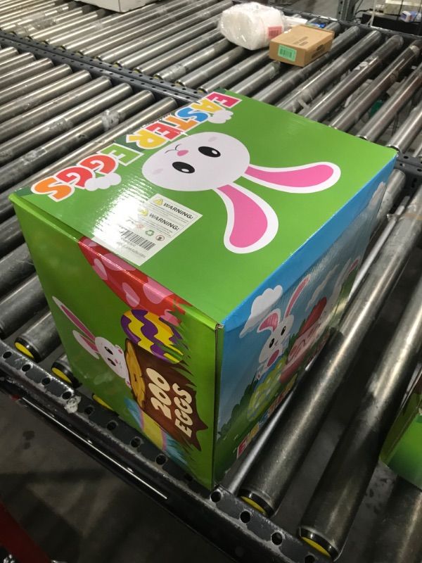 Photo 1 of 200 Pack 3 Inch Large Easter Eggs Bulk Include 6 Surprise Golden Eggs, Bright Colors Fillable Plastic Easter Egg Empty for Easter Hunt, Easter Basket Stuffers Fillers Party Favors