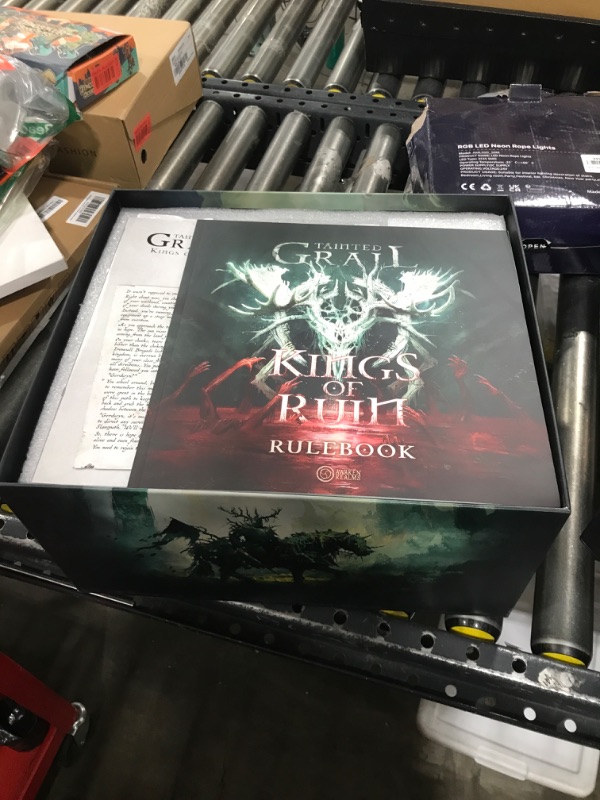 Photo 1 of Tainted Grail: Kings of Ruin Board Game CORE Box - Explore Dark Lands and Unravel Immersive Stories! Ages 14+, 1-4 Players, 2-3 Hour Playtime, Made by Awaken Realms