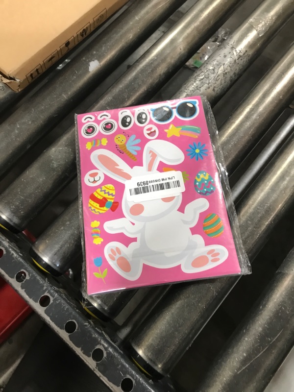 Photo 1 of 36 Sheet Easter Stickers for Kids,Easter Basket Stuffers,Make a Face Easter Stickers with Easter Animal Egg Themed,Make Your Own Stickers,Easter Decorations Gift Kids Party Favor Supplies Crafts