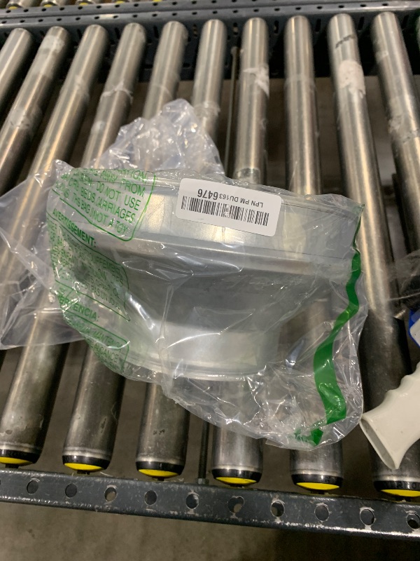 Photo 1 of 10" to 6" Inch Galvanized Steel Round Duct Reducer - Pipe Fitting Increaser Reducer - Drain, Waste and Vent Conduit Transition Adapter - Metal Tube Reducing Coupling
