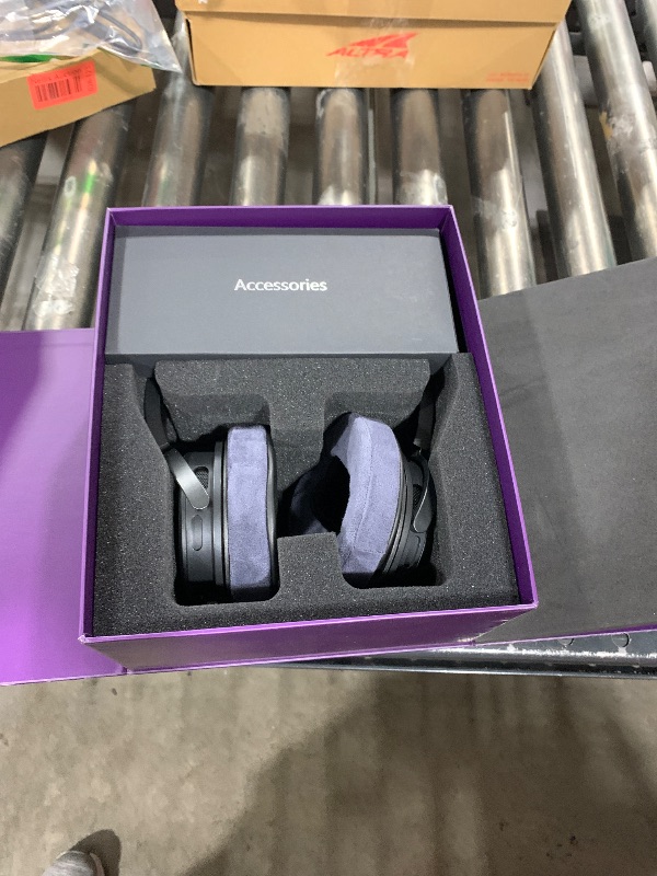 Photo 1 of Linsoul HarmonicDyne x Z Reviews Eris: Wired Over Ear Headphones, 50mm Dynamic Driver Gaming Headphones, Semi-Closed for Bass Enthusiasts, Gaming, Audiophile, Balanced Cable, Glass-Back