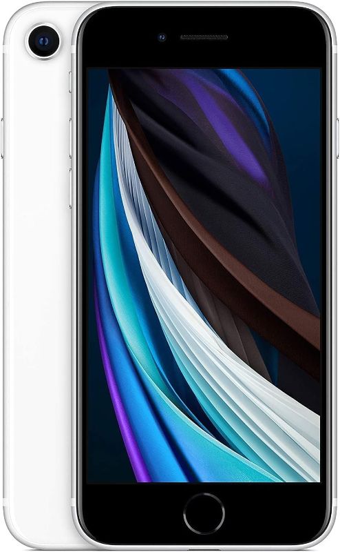 Photo 1 of Apple iPhone SE (2nd Generation), US Version, 64GB, White