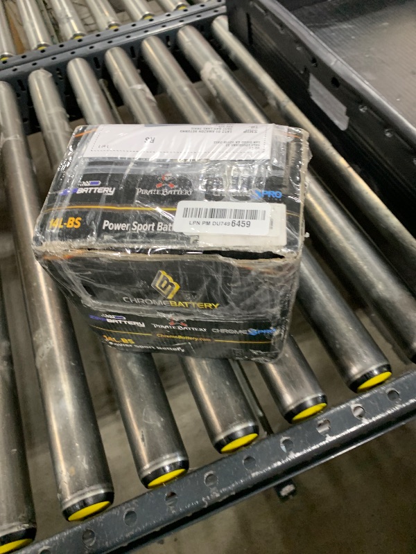 Photo 1 of Chrome Battery 14L-BS High Performance Power Sports Battery - Maintenance Free - AGM - Replacement for Harley Davidson