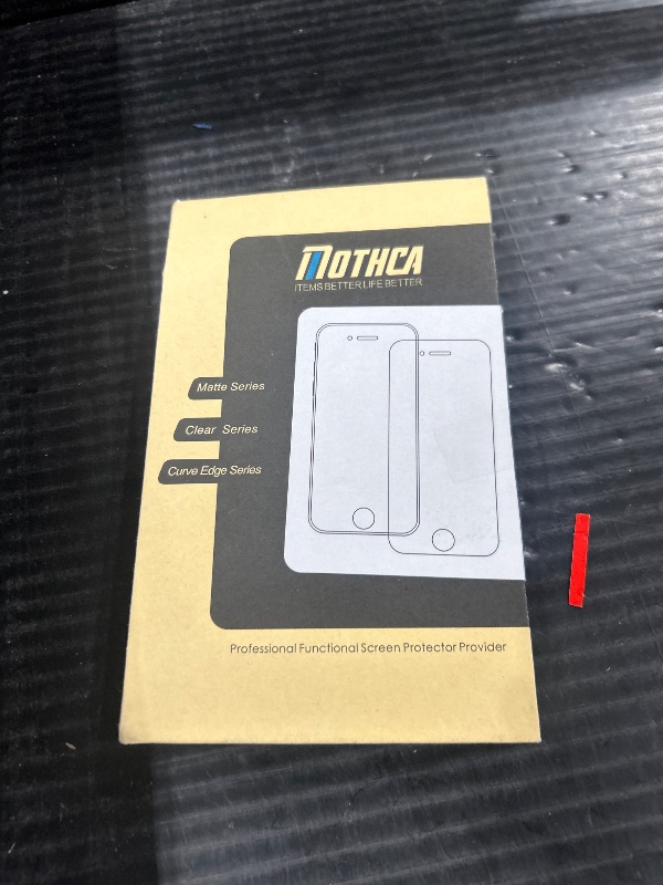 Photo 1 of Mothca 2 Pack Matte Glass Screen Protector for iPhone 16 [6.1 inch] + 2 Pack Camera Lens Protector, Anti-Glare & Anti-Fingerprint Case Friendly Tempered Glass Film, Bubble Free, Smooth as Silk