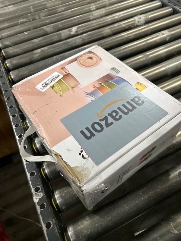 Photo 1 of STAUB Stoneware Ceramic 6-pc Mini Round Cocotte Set-Macaron Pastel Colors