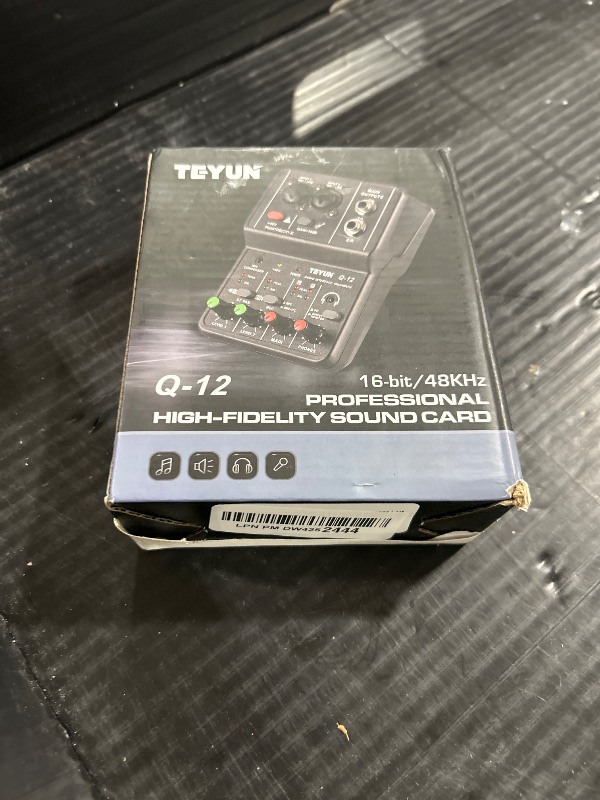 Photo 1 of XTUGA USB Audio Interface for PC,Interface for Recording Music Computer Recording Audio Interface XLR with 3.55m Microphone Jack, USB Sound Card for Recording Studio, Ultra-low Latency Plug&Play, Q-12