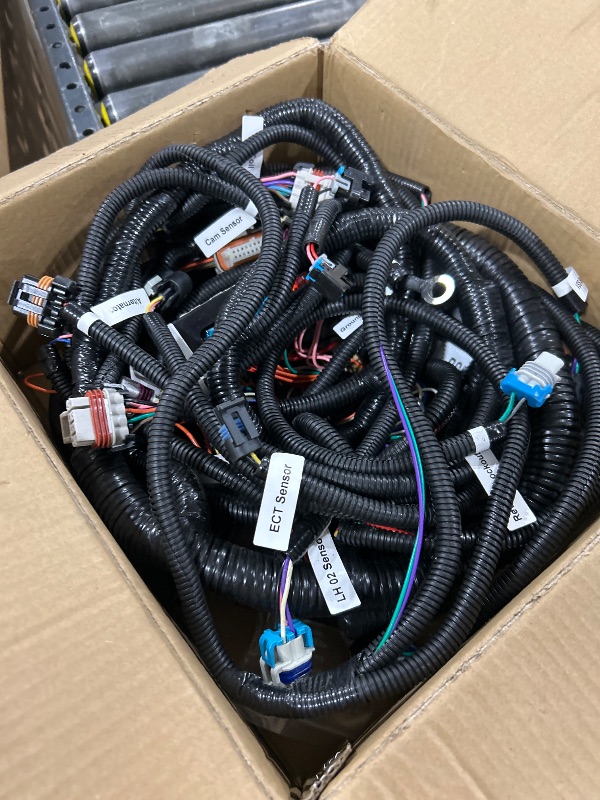 Photo 1 of Cheriezing T56 DBW Standalone Wiring Harness 2003-2007 Drive by Wire LS1 Engines 4.8 5.3 6.0L Green/Blue PCM & Multec/Delphi Fuel Injector