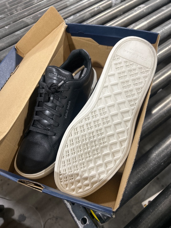 Photo 1 of Cole Haan Men's Grand Crosscourt Traveler Sneaker, Black/City Skyline/Egret, 11.5