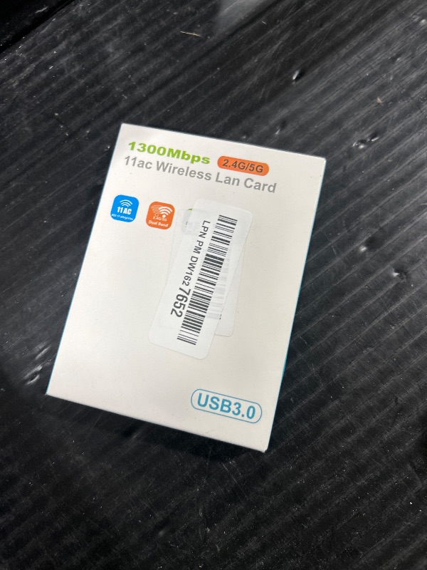 Photo 1 of 1.3G USB 3.0 WiFi Adapter Dual Antennas 5G/2.4G Wireless WiFi Network Adapter Dongle for Desktop Computer Laptop PC Supports Windows11/10/8/7/Vista/XP, Mac OS 10.9-10.15