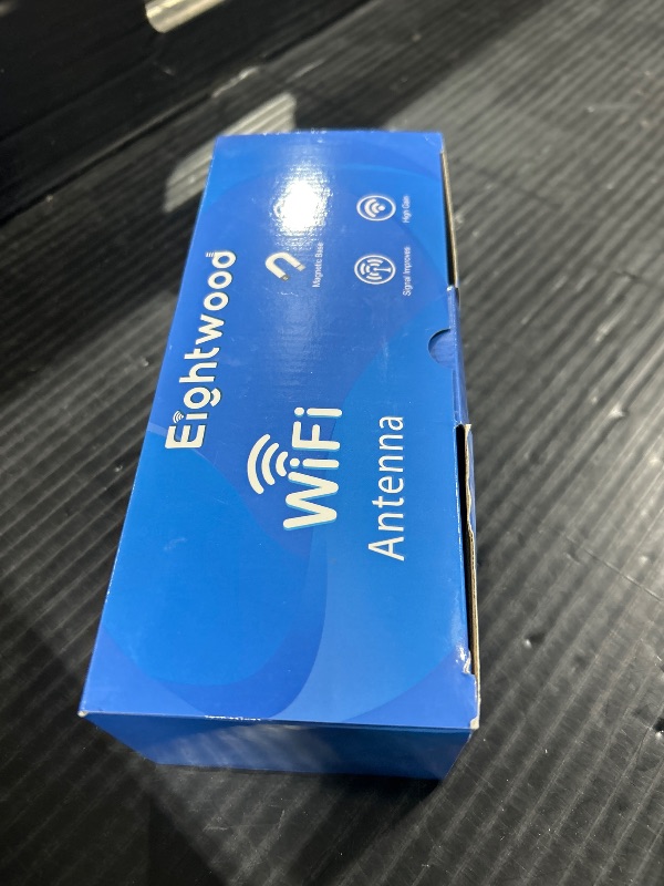 Photo 1 of Eightwood WiFi 6E Tri-Band Antenna 6GHz 5GHz 2.4GHz Gaming WiFi Antenna Magnetic Base with 6.5ft Extension Cable for PC Desktop Computer PCIe WiFi 6E Card, Router