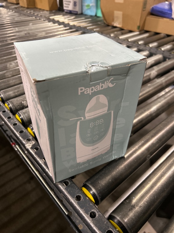 Photo 1 of Papablic NutriWarm™ Swirlable Bottle Warmer – Advanced Nutrient-Preserving Warming Technology, Fast and Even Warming for Breastmilk & Formula, Precise Temperature Control, Easy to Use