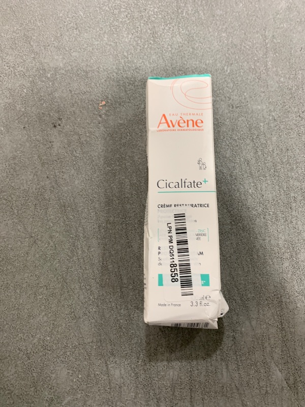 Photo 1 of Avène Cicalfate+ Restorative Protective Cream, postbiotic skincare for sensitive skin, helps restore skin barrier, face and body, safe for infants, children and adults, 3.3 Fl Oz