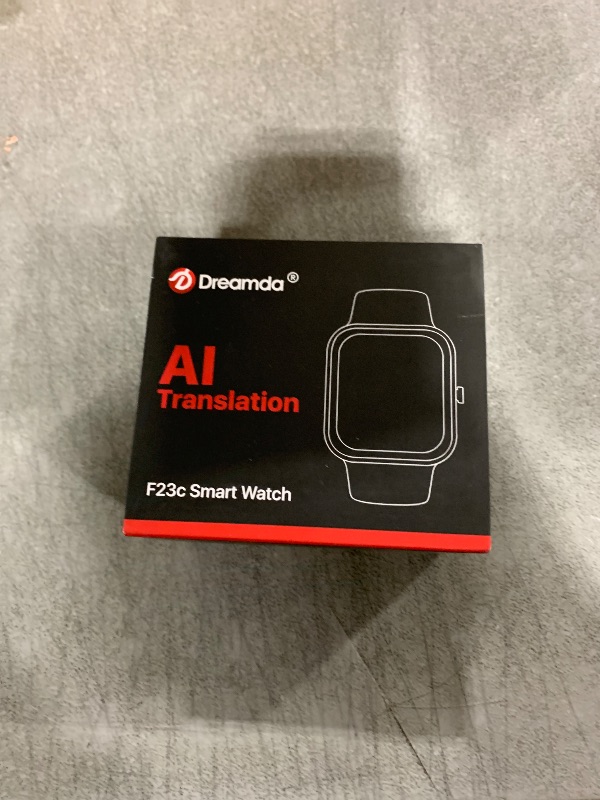 Photo 1 of diujzld AI ChatGPT Translation Smart Watch, Titanium Alloy IP68 Waterproof?Heart Rate & Sleep Monitor, Fitness Tracker, OLED Display, Multi-Sport Modes, with 144 Real-Time Languages, Blue