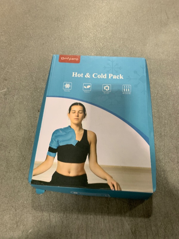 Photo 1 of Comfytemp Shoulder Ice Pack Rotator Cuff Cold Therapy Wrap, FSA HSA Eligible, Ice Packs for Injuries Reusable Gel, Instant Compression for Shoulder Pain Relief, Surgery Recovery Gifts (Large)