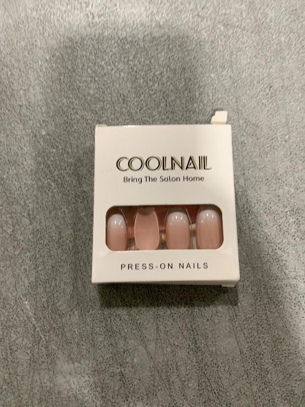 Photo 1 of CoolNail Ombre Pink Coffin French Fake Nails Ballerina Gradient Press On Coffin False Faux Ongles Nails Tips Daily Office Finger Wear