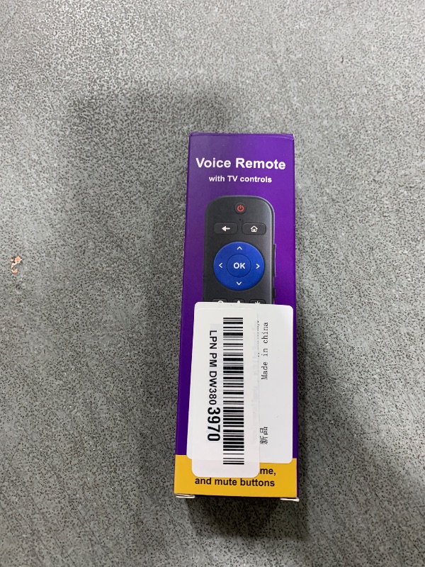 Photo 1 of Roku Voice Remote - Compatible with Roku Media Sticks, Players, TVs and Audio Devices