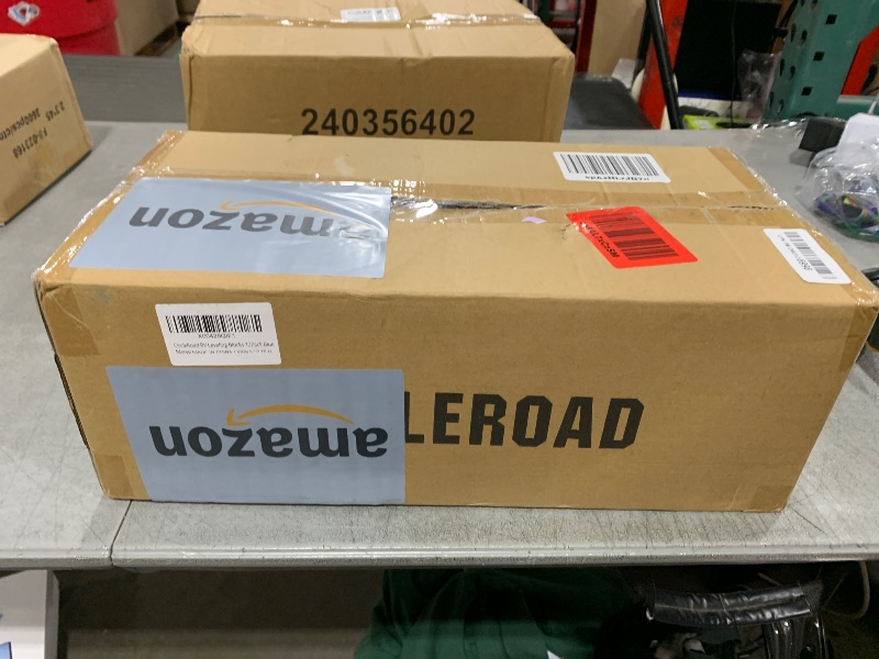 Photo 1 of CircleRoad Heavy Duty RV Leveling Blocks 12 Pack, Interlocking Design Camper Leveling Blocks with Packing Bag, Ideal for Leveling Single and Dual Wheels (Blue)
