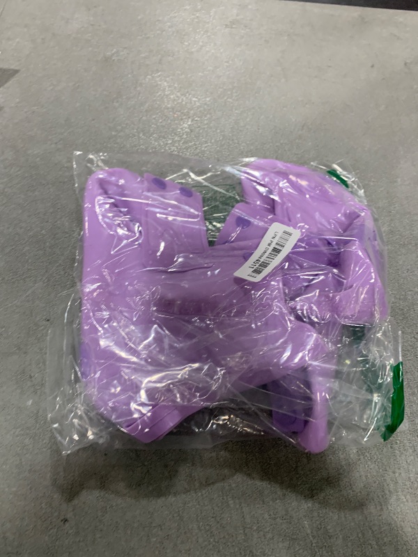 Photo 1 of Rain Shoe Covers Kids Waterproof Shoe Cover for Boys Girls Reusable Galoshes Overshoes (Purple, Medium)