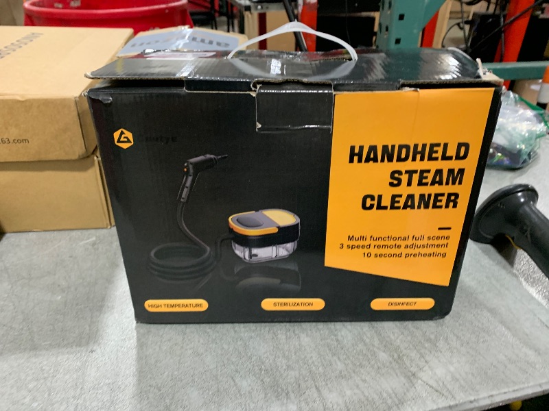 Photo 1 of Steam Cleaner, 3-Level Adjustable Handle, 15s Heat-Up, 1.69 Quarts Tank, Portable Steamer for Cleaning with 11 pcs Accessories, Steam Cleaner for Home for Dirt, Grease, Grout, Tile,Floor,Couch and Car