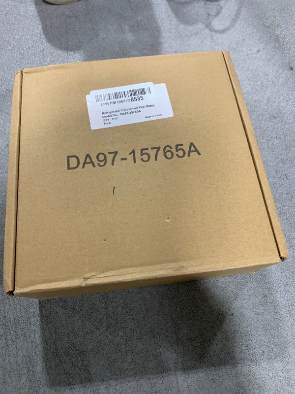 Photo 1 of DA97-15765A Refrigerator Condenser Fan Motor Assembly Compatible with Samsung Replaces DA97-15765C DA97-12842A PS11733650 DA31-00340A AP6001015