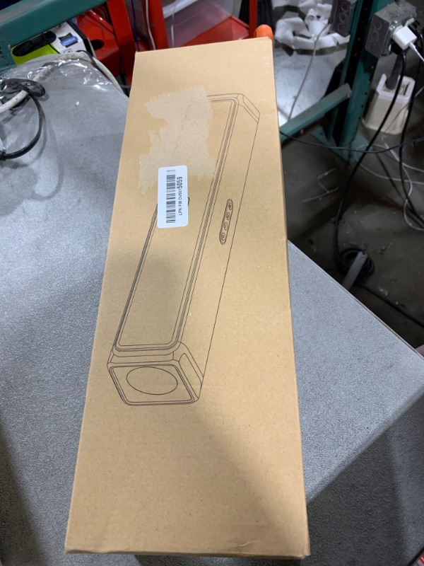 Photo 1 of Saiyin Sound Bar,Soundbar for TV with 4 Powerful Speakers,Surround Sound System for TV,17 inch Soundbar with Bluetooth/HDMI-ARC/Optical/AUX,Wall Mountable