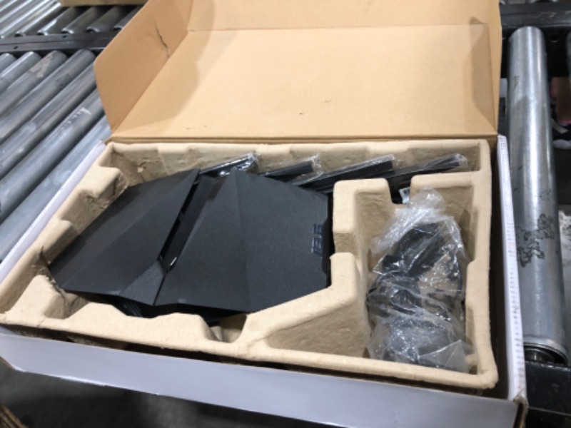Photo 1 of ASUS RT-AX82U (AX5400) Dual Band WiFi 6 Extendable Gaming Router, Gaming Port, Mobile Game Mode, Aura RGB, Included AiProtection Pro Security, Instant Guard, VPN, AiMesh Compatible