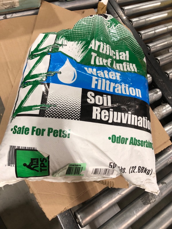 Photo 1 of 40 lb Bag of Rubber Infill for Landscape Artificial Turf Synthetic Grass and Sports Field Turf