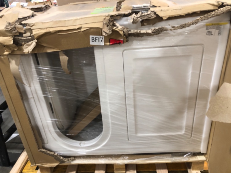 Photo 1 of ANZZI Walk In Tub 27" x 53" Left Drain Fully Loaded, Air Jets & Whirlpool Massage Jets Hot Tub, Quick Fill, 6 Setting Handheld Shower Sprayer, Aromatherapy, Bath Pillow, LED Light