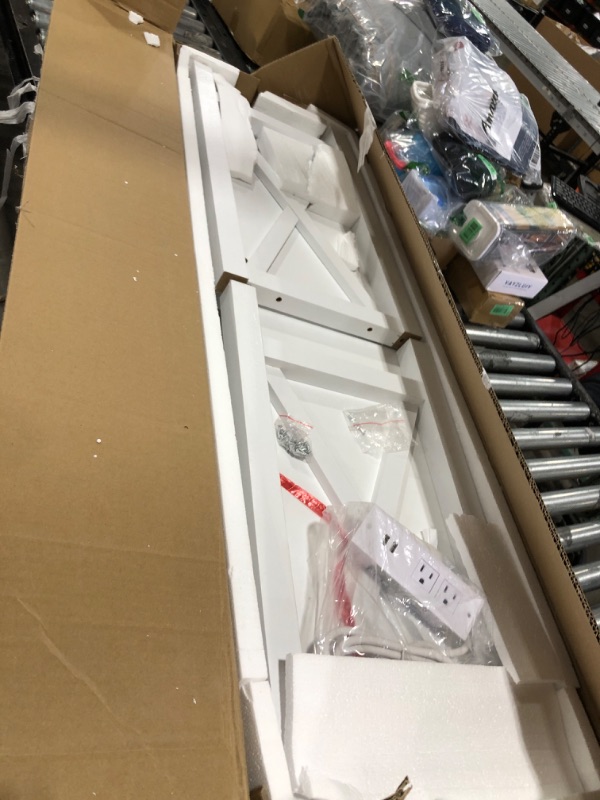 Photo 1 of YITAHOME white tv stand 