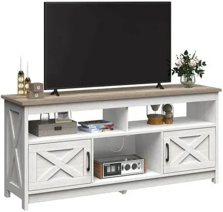 Photo 1 of YITAHOME white tv stand 
