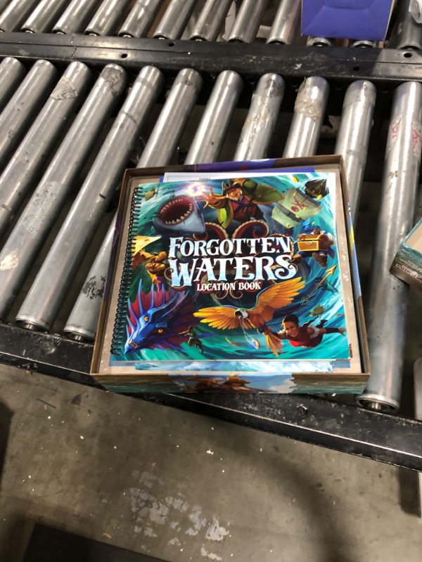 Photo 1 of Forgotten Waters Board Game - Embark on a Hilarious Pirate Adventure in a World of High Seas Hijinks! Cooperative Strategy Game, Ages 14+, 3-7 Players, 2-4 Hour Playtime, Made by Plaid Hat Games