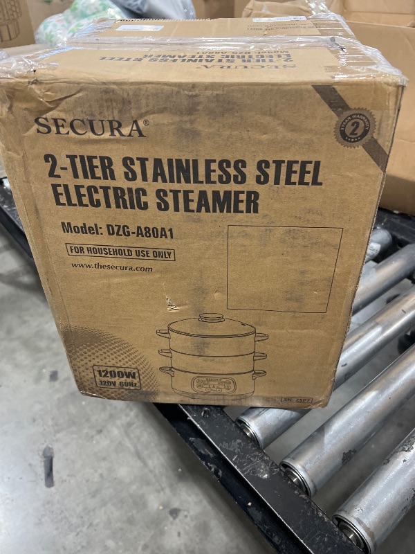 Photo 1 of Secura Electric Food Steamer