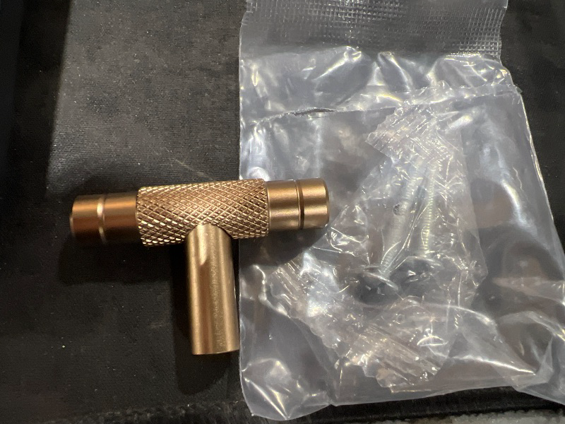Photo 1 of 
Brass Single Hole Cabinet PULLS Simple Light Luxury Handle for Wardrobe Cupboard Door