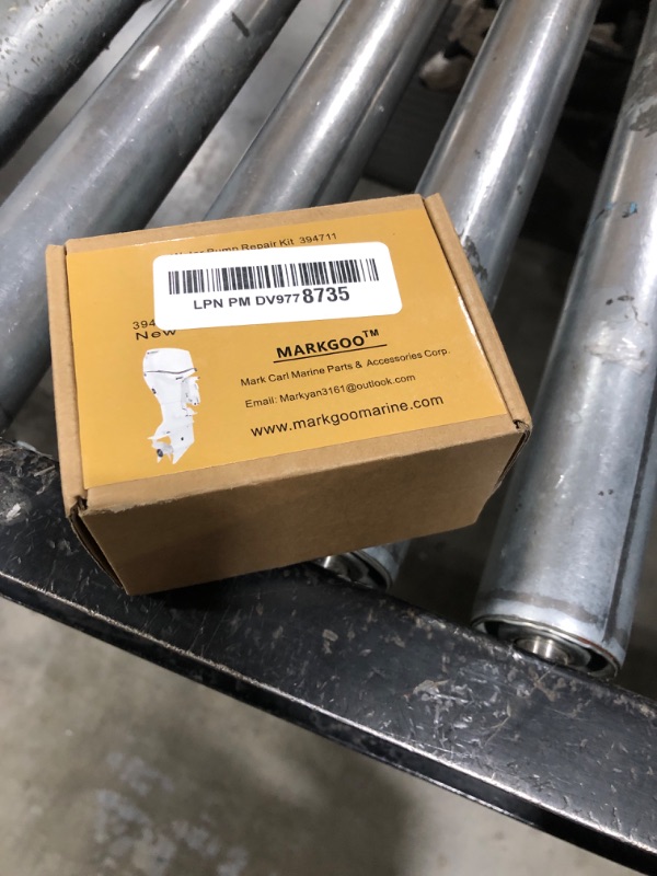Photo 1 of MARKGOO 394711 Water Pump Impeller Repair Kit with Housing for Johnson Evinrude OMC 8 9.9 10 15 HP Outboard Boat Motor Engine Parts Replacement 0394711 391698 386697 Sierra Marine 18-3327