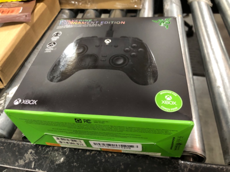 Photo 1 of Razer Wolverine V3 Tournament Edition Wired Gaming Controller: Licensed for Xbox Series X|S, Xbox One, Windows PC - 6 Remappable Buttons - Fast Triggers - USB-C Cable - Wired Tournament Mode - Black